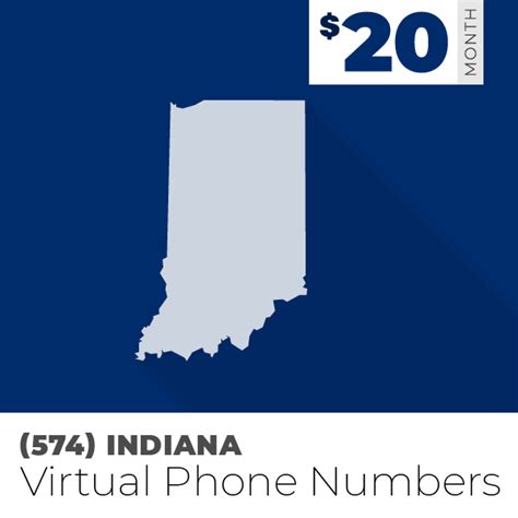 574 Area Code Phone Numbers For Business 20month