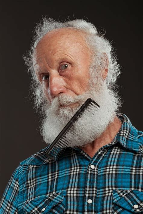 old man with a long beard wiith big smile stock image image of human meditation 44441155