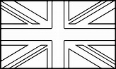United Kingdom flag printable coloring page - Colorpages.org