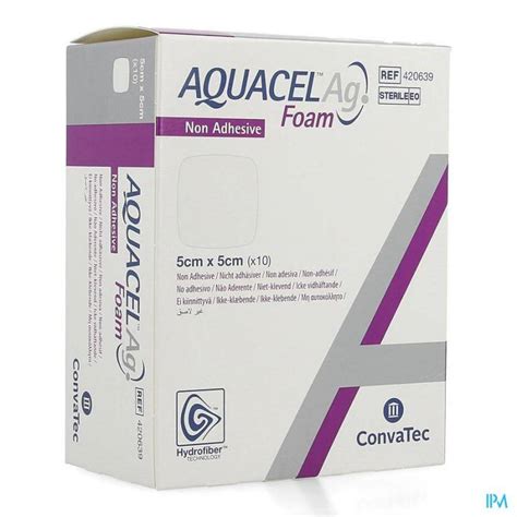 AQUACEL AG FOAM NON ADHESIEF 5X5CM 10 Online Apotheek Pharmazone