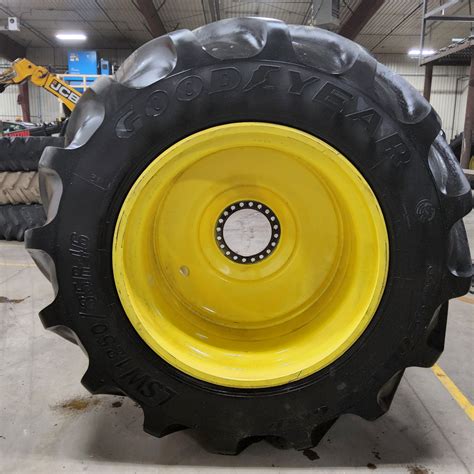 Used1250 35R46 Goodyear Farm Custom Flo Grip R 2 Agricultural Tires For