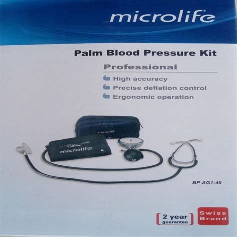 Microlife Bp Machine Aneroid Blood Pressure Monitor Stethoscope Bpagi 40