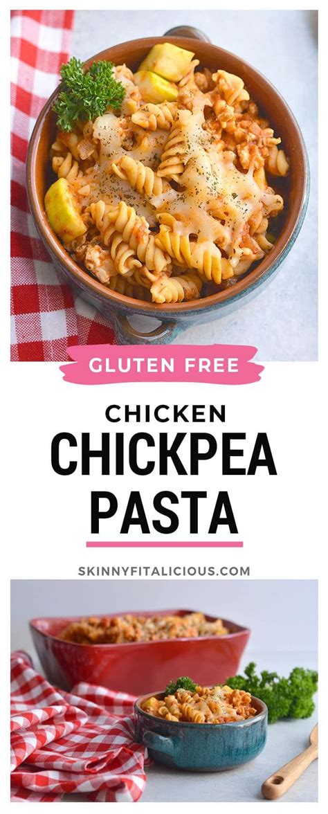 Healthy Chicken Chickpea Pasta Is Loaded With Protein And Lower In
