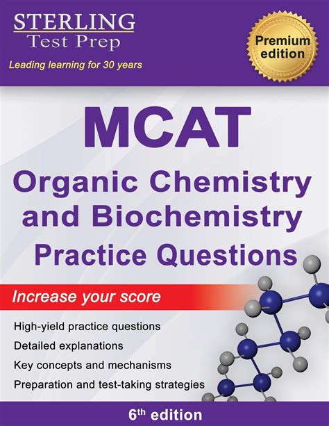 PDF Ebook Sterling Test Prep MCAT Organic Chemistry And Biochemistry