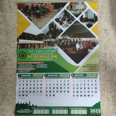 Jual Kalender Pondok Pesantren 2023 Shopee Indonesia