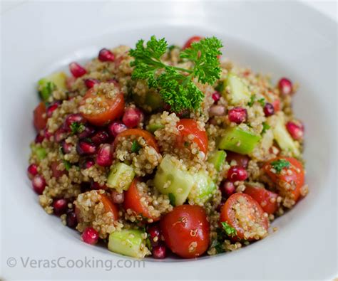 Quinoa Salad With Pomegranate 11 Of 15 Vera S Cooking