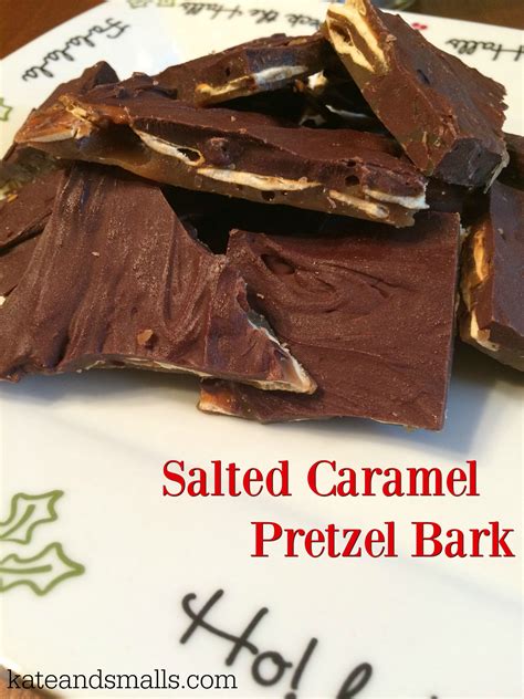 Make It Salted Caramel Pretzel Bark Yummy Food Dessert Salted