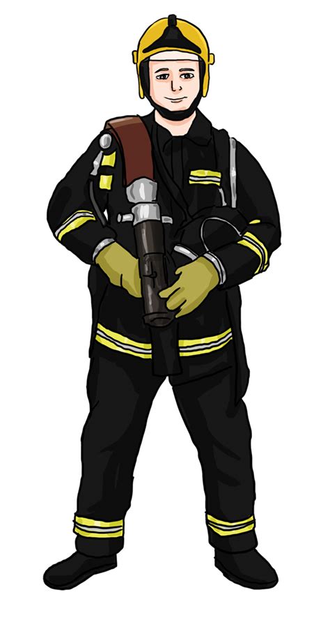 Fireman Cute Firefighter Clipart Free Clipart Images Image 2 Clipartix