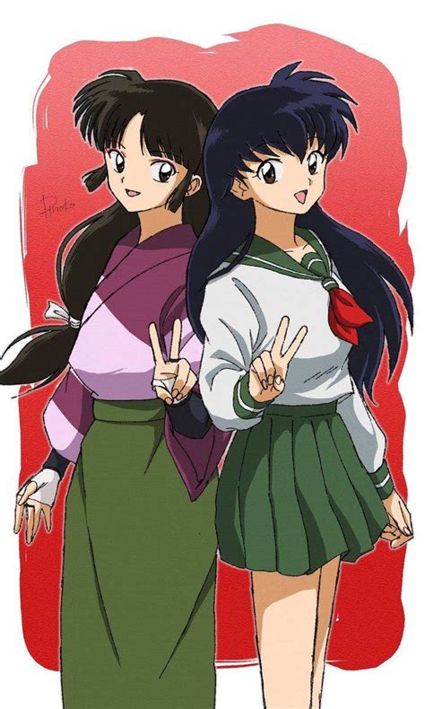 kagome and sango by dany20041308 on deviantart
