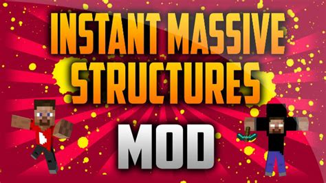 I made this mod to be awesome in both survival and creative. Instant Massive Structures Mod 1.12.2/1.11.2/1.10.2 ...