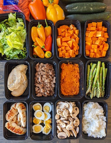 Easy Meal Prep For Weight Loss Week 1 Protein And Vegetables Health