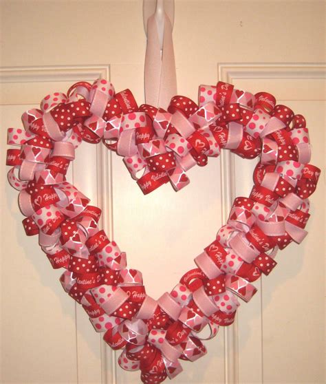 teach craft love valentine s heart wreaths