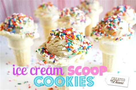 Ice Cream Cone Cookies Created By Diane