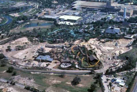 Florida Memory Aerial View Looking Over The Busch Gardens Amusement