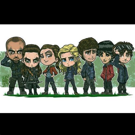 The 100 Fanart A Collection The 100 Fan Art Fictional Characters