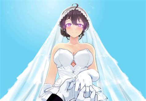 Black Sanshio Original Miyaura Wedding Eyes Hair Attire Com 2k