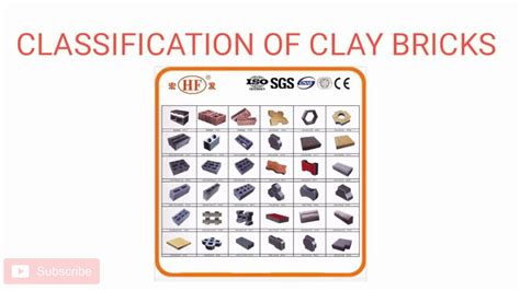Types Of Clay Bricks Youtube
