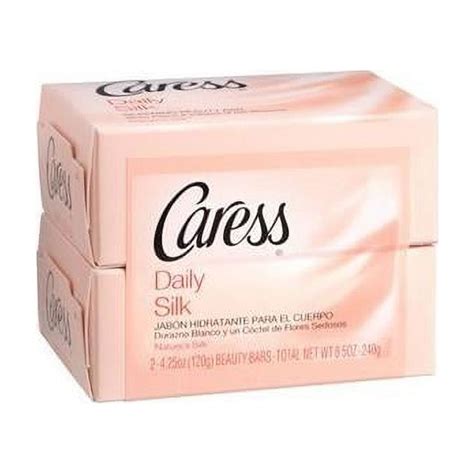 3 Pack Caress Daily Silk Beauty Bar Soap 2 Bars Each