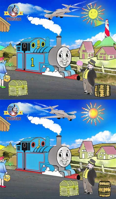 Free Spot The Difference Games For Kids Thomas And The
