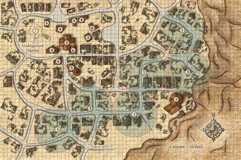 Pin By Michael McGregor On AD D D D Pathfinder Fantasy City Map