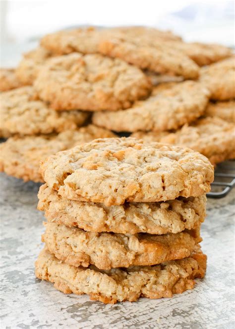 Soft And Chewy Oatmeal Butterscotch Cookies Barefeet In The Kitchen