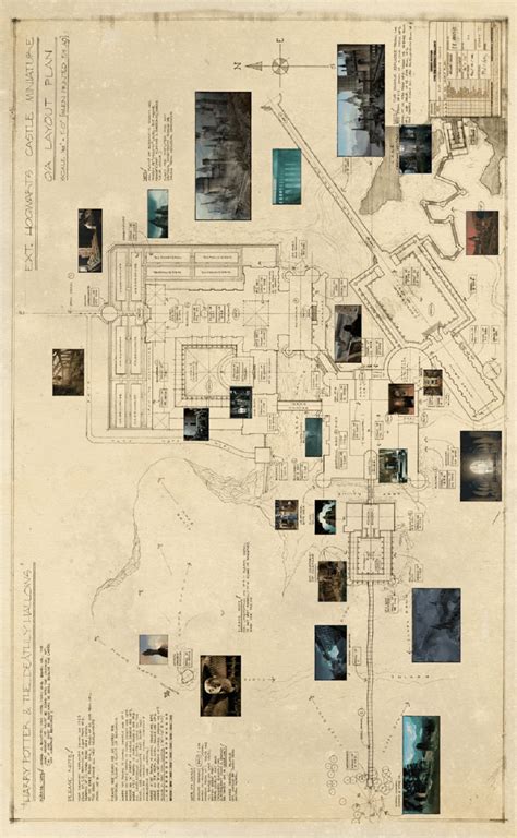 5 The Blueprint Of The Hogwarts Castle Model Used In Films Download