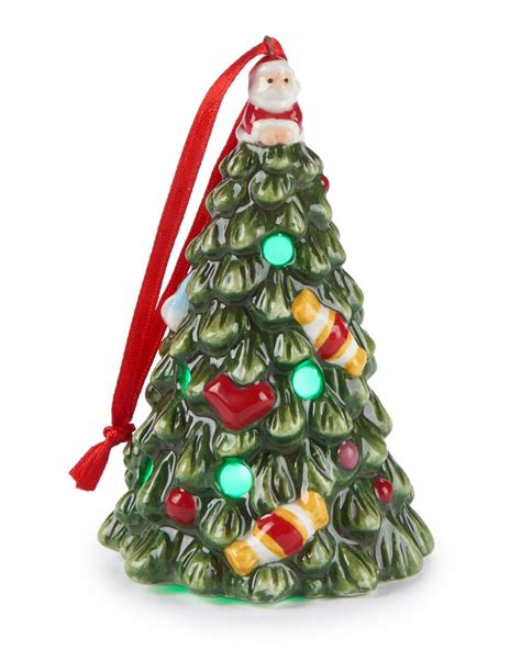 Multicolor Led Tree Ornament In 2020 With Images Spode Christmas