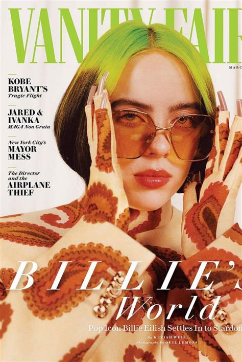 Billie Eilish For Vanity Fair Magazine March 2021 Hawtcelebs