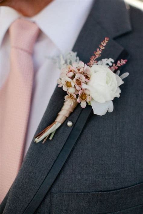 ️ 50 Fall Wedding Boutonnieres For Every Groom Hi Miss Puff