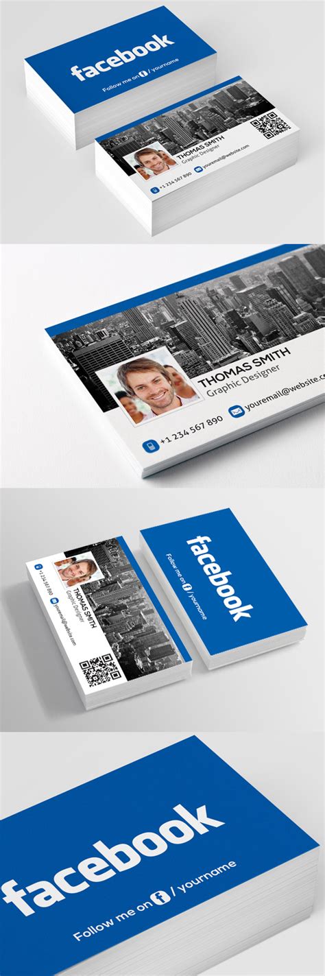 Download icons according to your medium. Facebook Business Card (FREE) on Behance