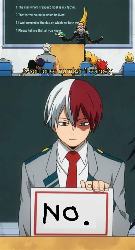 Pin By Gabitheboss On Anime Memes Boku No Hero Academia Funny My