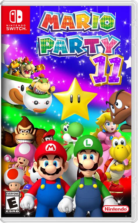 Mario Party 11 For Nintendo Switch Fanmade By Nintendofancovers On