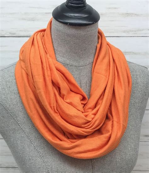 Infinity Scarf Ladies Acessories Knit Lightweight Fall Scarf
