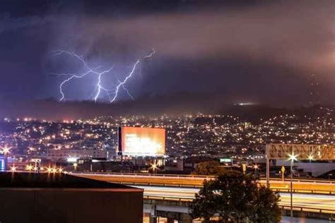 Amazing Photos Capture Rare Lightning Storm Over San Francisco