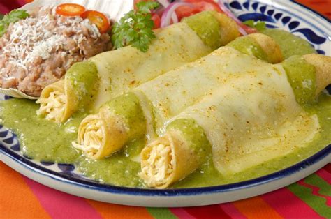 Receta De Enchiladas Verdes Con Salsa San Miguel Y Pollo Blog