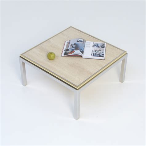 Riverside furniture capri round coffee table. Square Coffee Table with Travertine Top - Vintage Design Point
