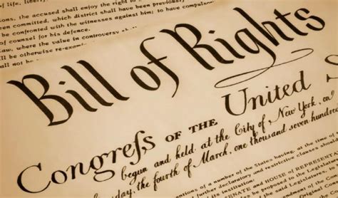 Documents In Detail Bill Of Rights Teaching American History
