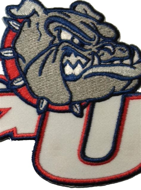 Gonzaga University Bulldogs Embroidered Patch Sew Iron Velcro Brand