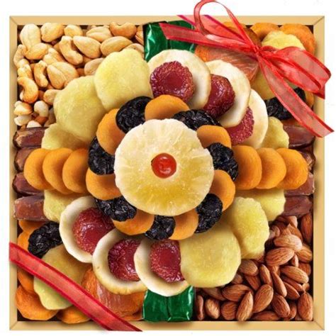 Golden State Fruit Tapestry Of Dried Fruit And Nuts Basket