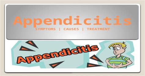 Appendicitis Symptoms Causes Treatment And Prevention Pptx Powerpoint