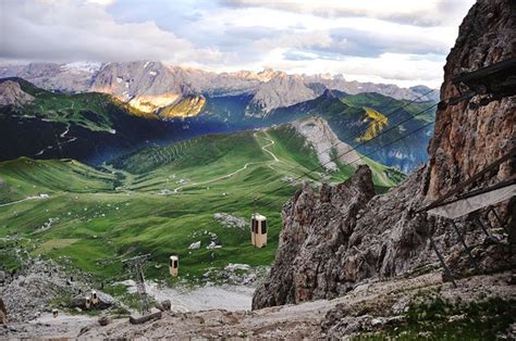 Val Gardena Dolomites Forcella Sassolungo Posti In Cui Andare
