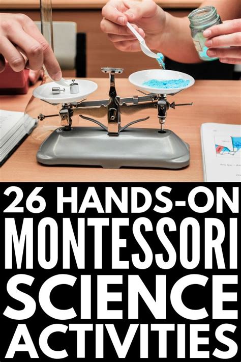 Hands On Learning 26 Super Fun Montessori Science Experiments