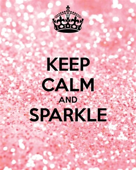 Free Download Keep Calm And Always Sparkle Pink Wallpaper