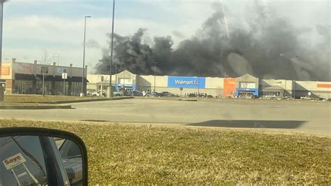 Harrodsburg Walmart Closes For Cleanup After Fire Near Tire Center