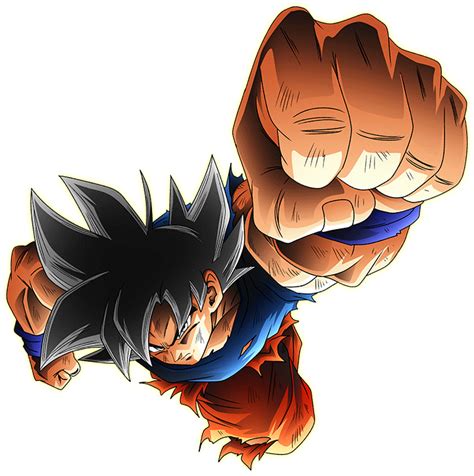 Goku Ultra Instinct Render Xkeeperz By Maxiuchiha22 Anime Dragon