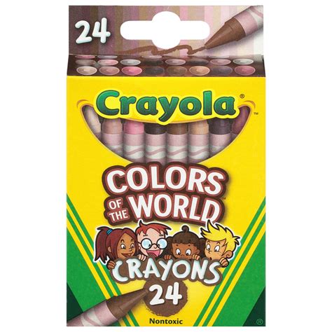 Save On Crayola Crayons Colors Of The World Order Online Delivery