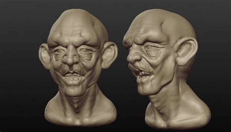 Quick Sculptris Models - Kjartan Tysdal - CG Artist
