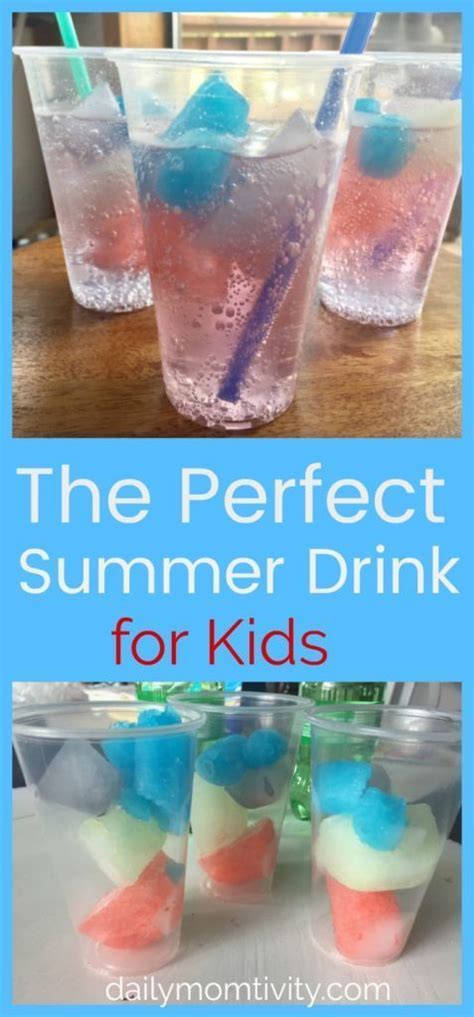The Perfect Summer Drink For Kids Daily Momtivity Fun Summer Drinks