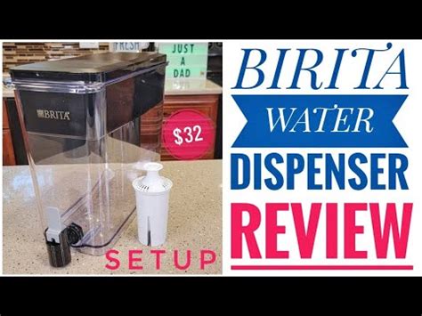 Review Brita Ultra Max Water Filter Dispenser Cups Youtube