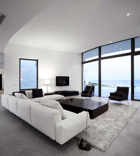 Ten Black And White Living Room Designs That Bring Monochrome Charm